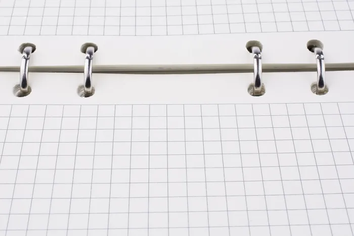 Impression encadrée : Cahier blanc contrôlé.
