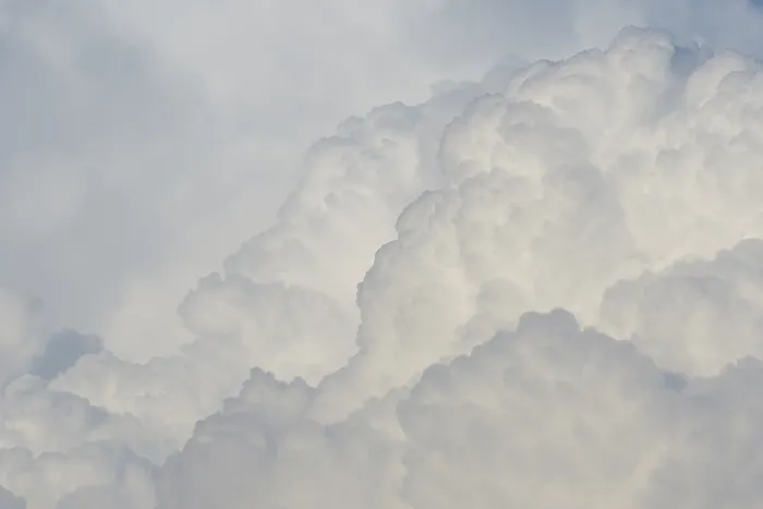 Impression encadrée : Nuages (Cumulus)