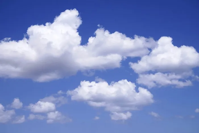 Impression encadrée : Ciel nuageux.