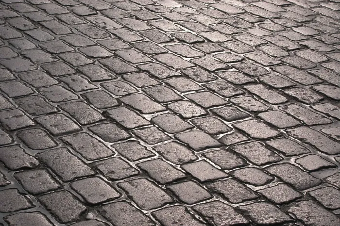 Impression encadrée : Cobblestone