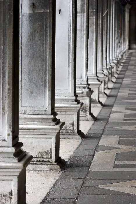 Impression encadrée : Columns
