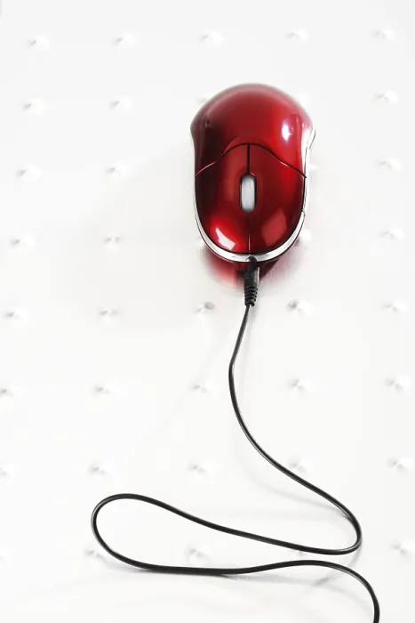 Impression encadrée : Le souris de la computer Impression encadrée : Le souris de la computer