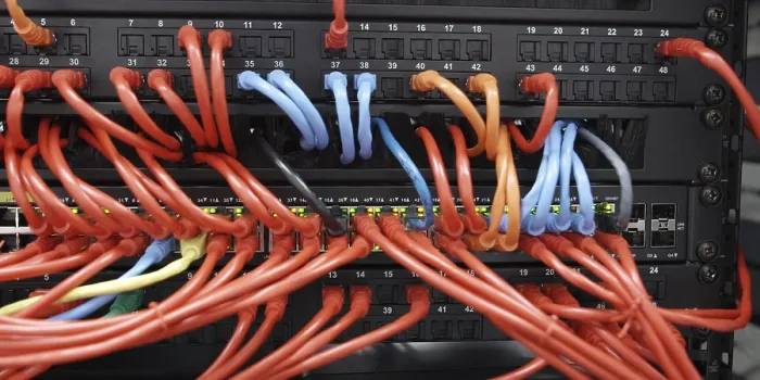 Impression encadrée : La section informatique d'une entreprise. Impression encadrée : La section informatique d'une entreprise.