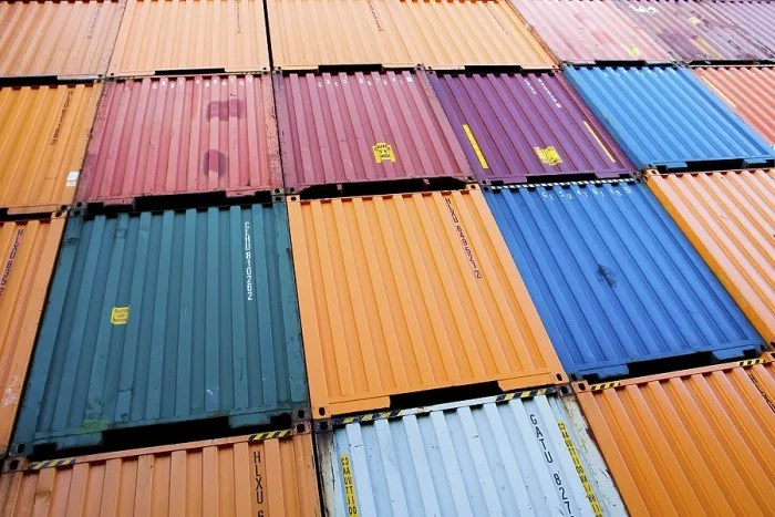 Impression encadrée : Containers Impression encadrée : Containers