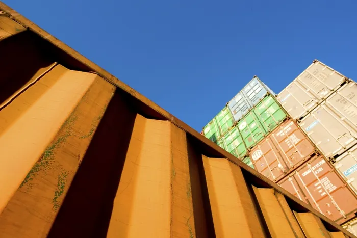 Impression encadrée : Containers Impression encadrée : Containers