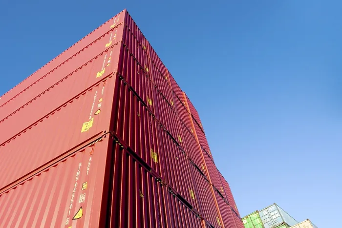 Impression encadrée : Containers