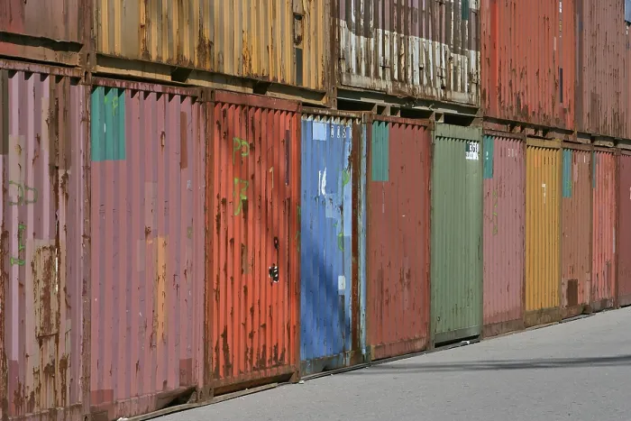 Impression encadrée : Containers