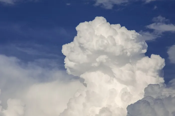 Impression encadrée : Nuage de cumulus