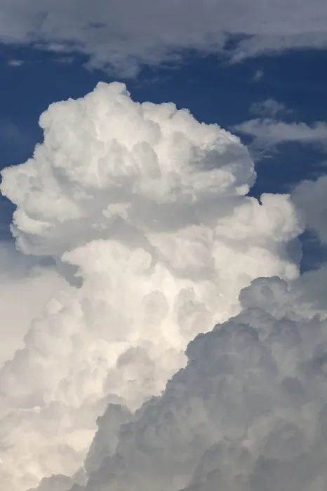 Impression encadrée : Nuage de cumulus Impression encadrée : Nuage de cumulus