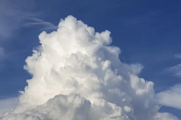 Impression encadrée : Nuage de cumulus