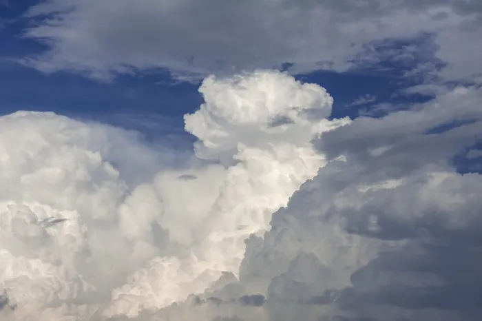 Impression encadrée : Nuages cumuliformes