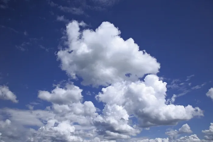Impression encadrée : Nuages cumuliformes
