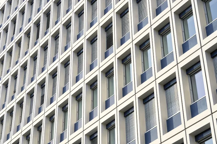Impression encadrée : Façade d'un B. Impression encadrée : Façade d'un B.