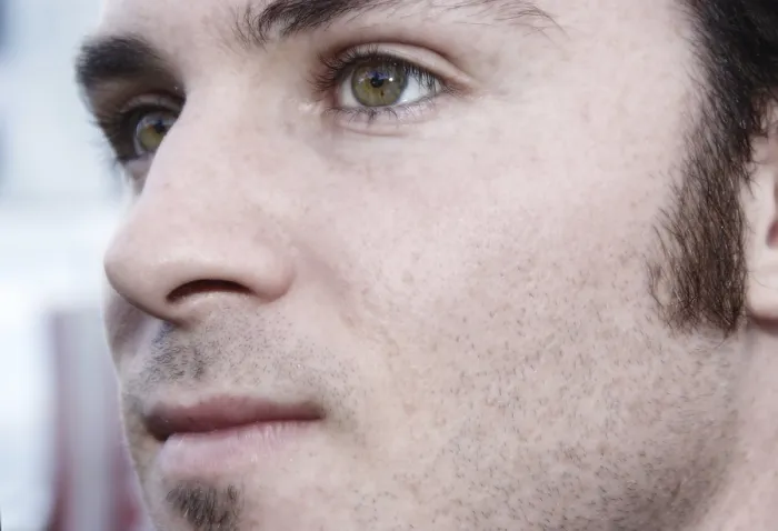 Impression encadrée : Visage d'homme.