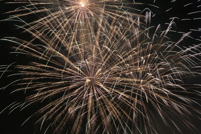 Impression encadrée : Défense de Feu d'Artifice