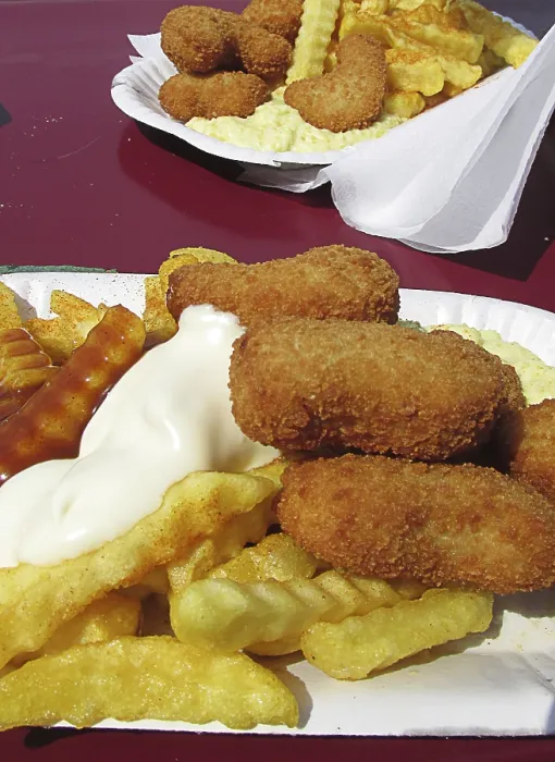 Impression encadrée : Poisson et frites Impression encadrée : Poisson et frites
