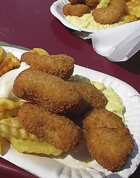 Impression encadrée : Poisson et frites. Impression encadrée : Poisson et frites.