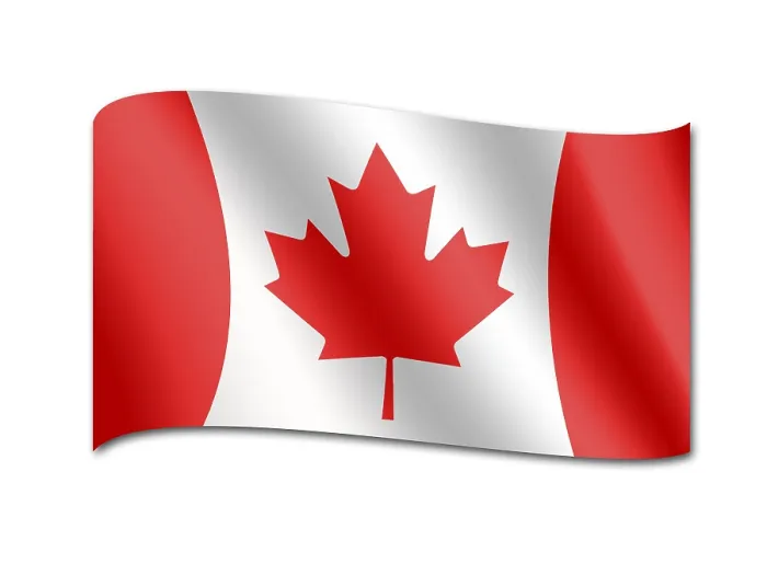 Impression encadrée : Drapeau du Canada