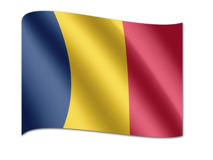 Impression encadrée : Drapeau du Tchad Impression encadrée : Drapeau du Tchad
