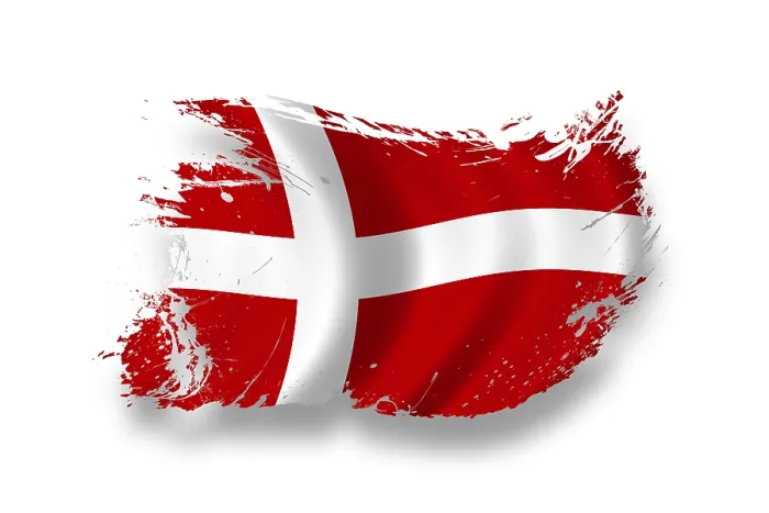 Impression encadrée : Drapeau du Danemark. Impression encadrée : Drapeau du Danemark.