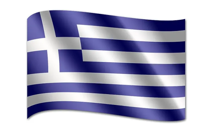 Impression encadrée : Drapeau de la Grèce Impression encadrée : Drapeau de la Grèce