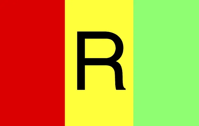 Impression encadrée : Drapeau du Rwanda