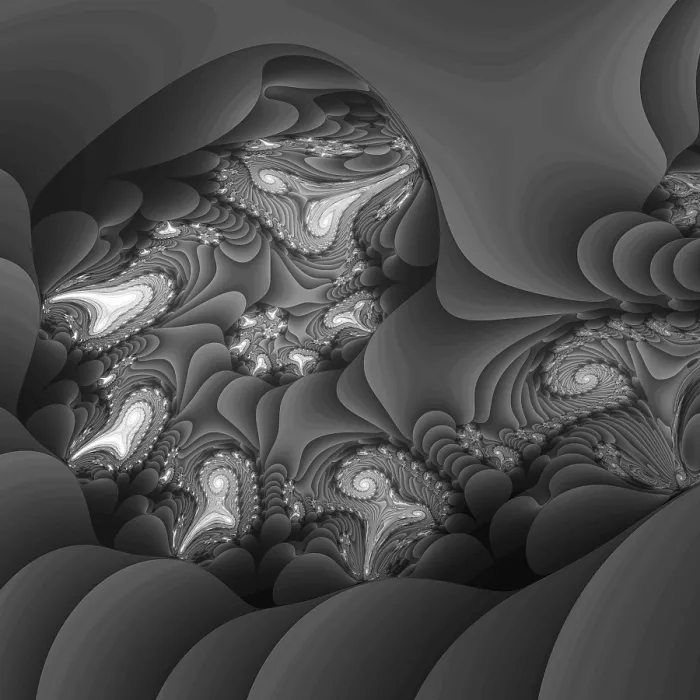 Impression encadrée : Objet fractal Impression encadrée : Objet fractal