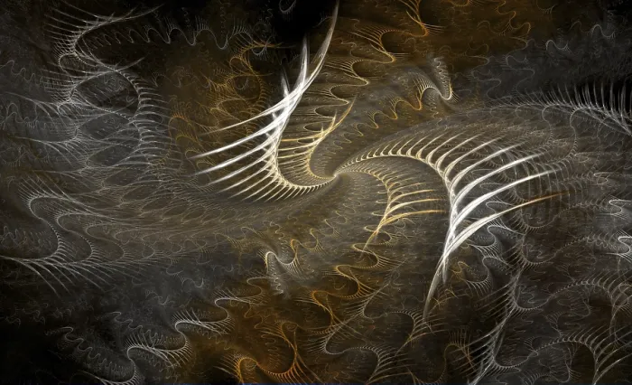 Impression encadrée : Objet fractal