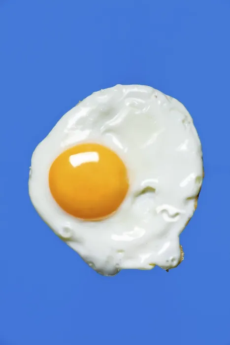 Impression encadrée : Oeuf frit.