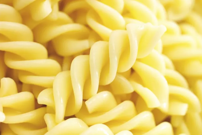 Impression encadrée : Fusilli, cuit à l'eau.