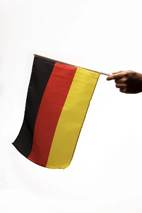 Impression encadrée : Drapeau allemand. Impression encadrée : Drapeau allemand.