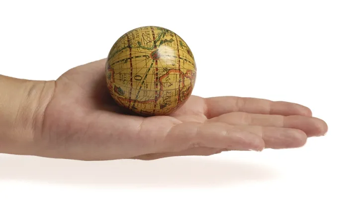 Impression encadrée : Globe