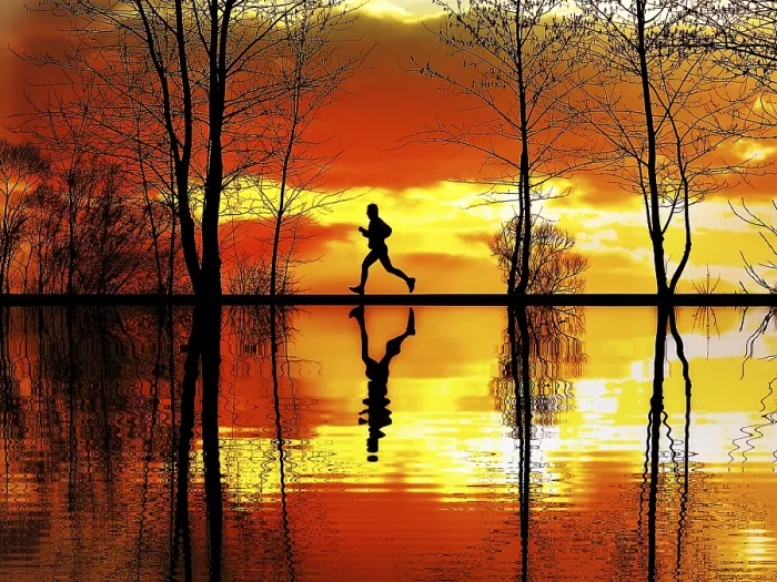 Impression encadrée : Jogging