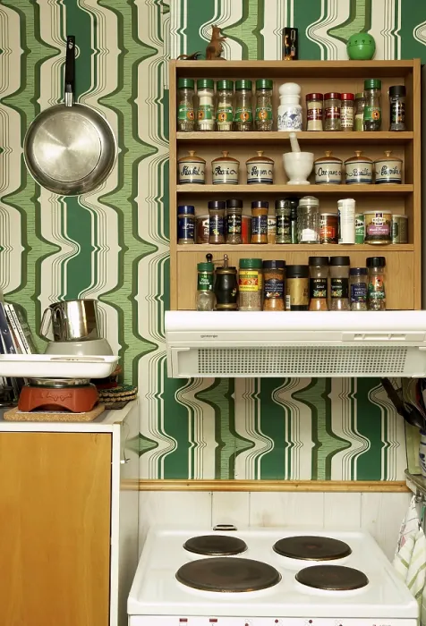 Impression encadrée : Intérieur de cuisine