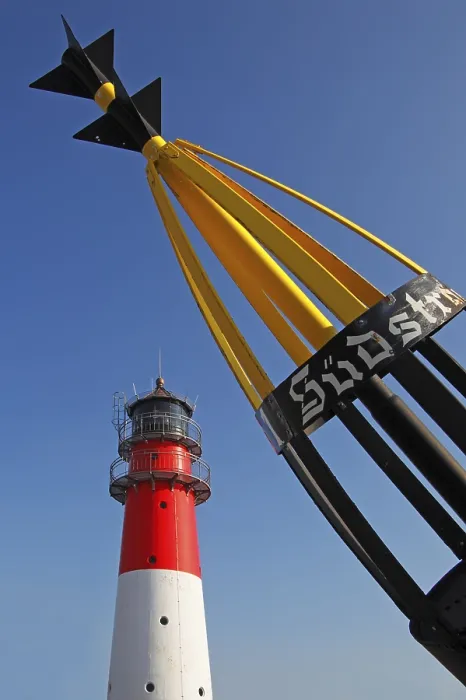Impression encadrée : Phare et marque de navigation Impression encadrée : Phare et marque de navigation