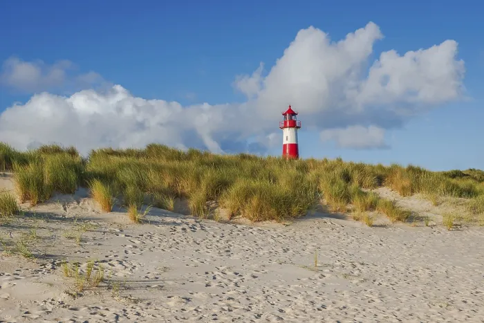 Impression encadrée : La phare Lister à Ellenbogen.