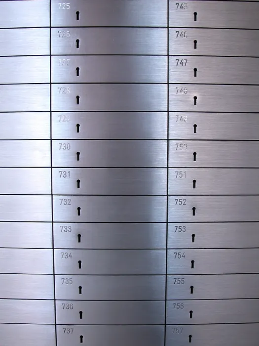Impression encadrée : Locker