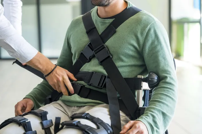 Impression encadrée : Exosquelette mécanique Impression encadrée : Exosquelette mécanique