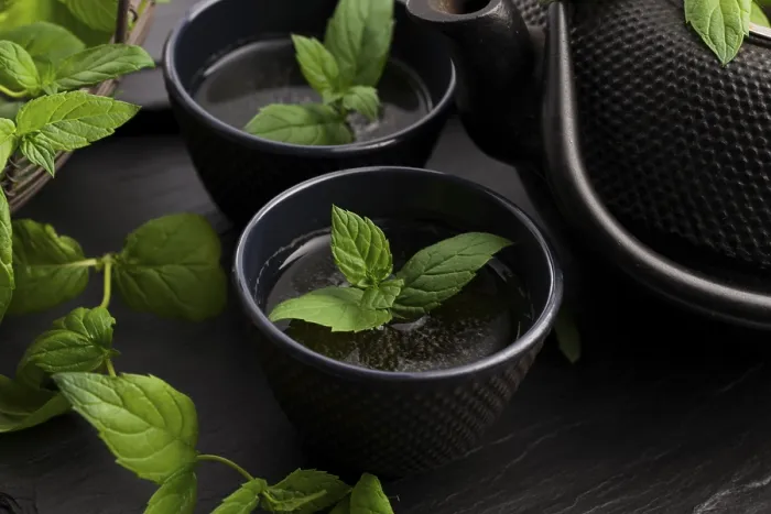 Impression encadrée : Thé à la menthe