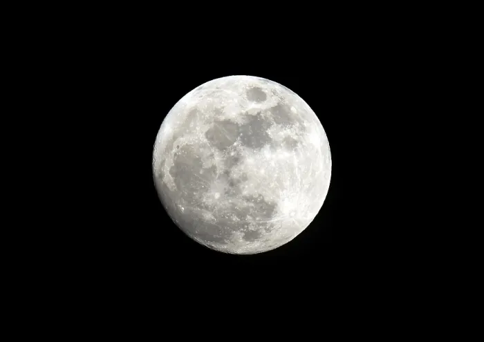 Impression encadrée : Lune pleine Impression encadrée : Lune pleine
