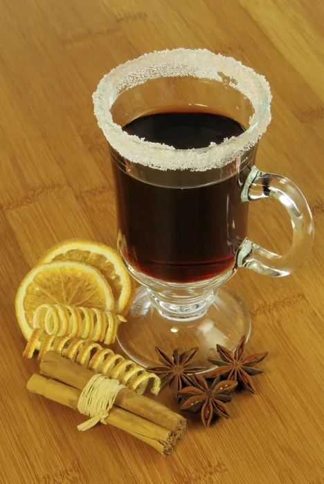 Impression encadrée : Vin chaud. Impression encadrée : Vin chaud.