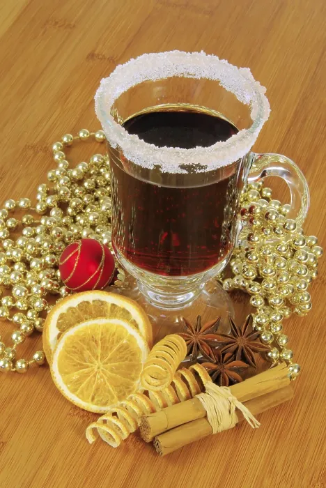 Impression encadrée : Vin chaud. Impression encadrée : Vin chaud.