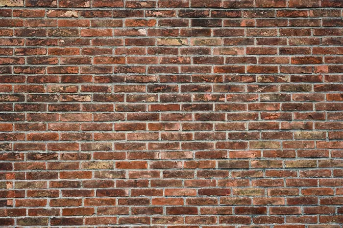 Impression encadrée : Mur de briques ancien texture d'arrière-plan.