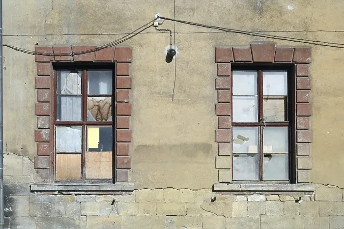 Impression encadrée : Fenêtre ancienne.