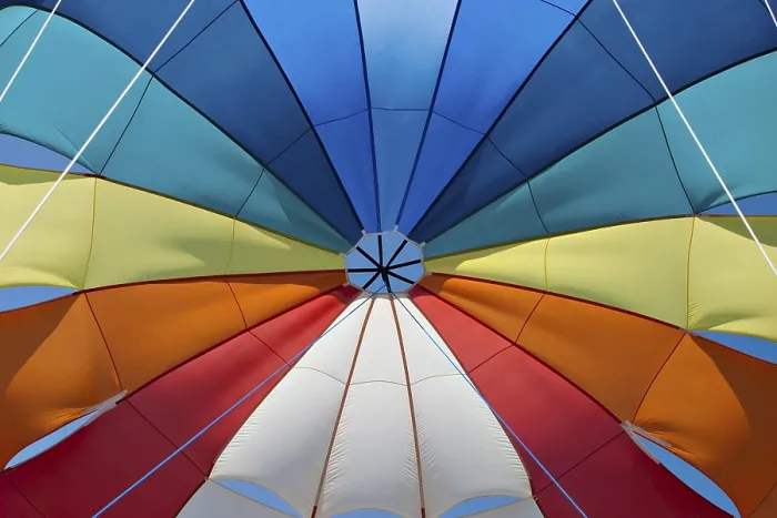 Impression encadrée : Parachute