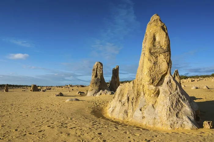 Impression encadrée : Les formations de calcaire des Pinnacles.