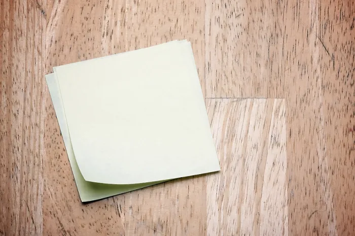 Impression encadrée : Notes Post-it. Impression encadrée : Notes Post-it.