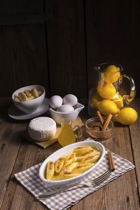 Impression encadrée : Pâton de pommes de terre.