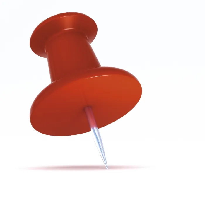 Impression encadrée : Épinglette, rendu 3D. Impression encadrée : Épinglette, rendu 3D.