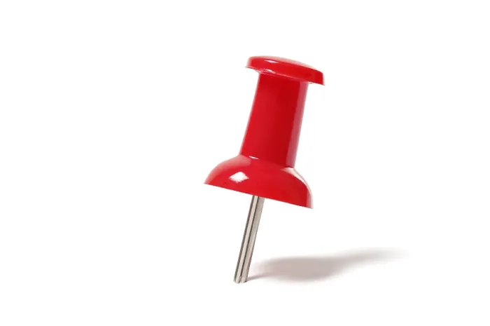 Impression encadrée : Épinglette à repousser.